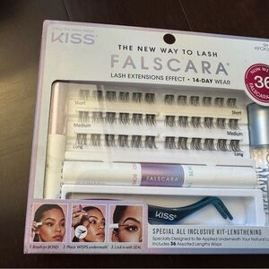 KISS Falscara Lash Extensions Kit - Black and White